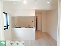 都営大江戸線 森下駅 徒歩7分の賃貸マンション 7階1LDKのリビング/ダイニング