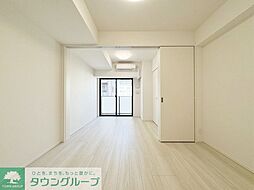 都営大江戸線 森下駅 徒歩5分の賃貸マンション 14階1DKのリビング/ダイニング