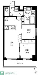 アーバンパーク船堀II 2LDKの間取図画像
