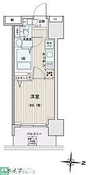 エスティメゾン錦糸町2 1Kの間取図画像