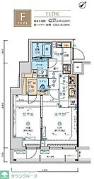 リヴシティ向島参番館 1LDKの間取図画像
