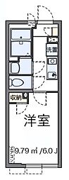 ヴィアロ高砂レジデンス 1Kの間取図画像