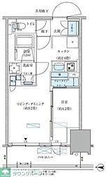 江東区大島4丁目マンション 1LDKの間取図画像