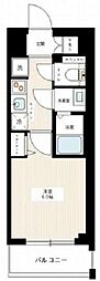 AZESTアオト 1Kの間取図画像