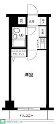 ライオンズマンション西新小岩 1Kの間取図画像