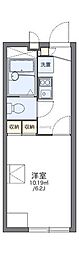 レオパレスLeaf 1Kの間取図画像