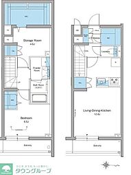 間取図画像 1SLDK