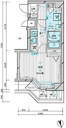 メインステージ西荻窪駅前 10階1Kの間取り