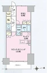 トラープランド翠命館 1LDKの間取図画像