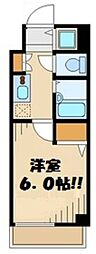 トーシンフェニックス上北沢ツインコート 1Kの間取図画像