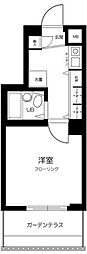 フェニックス新高円寺弐番館 1Kの間取図画像