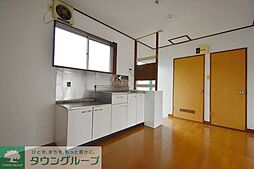 西武拝島線 武蔵砂川駅 徒歩18分の賃貸アパート 1階2DKのリビング/ダイニング