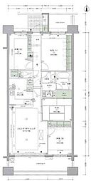 クリオレミントンヴィレッジ国立 4LDKの間取図画像
