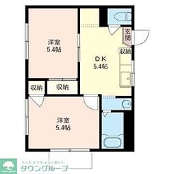 サンエクセル 2Kの間取図画像