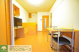 JR青梅線 中神駅 徒歩19分の賃貸アパート 1階1Kのリビング/ダイニング