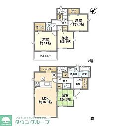 Kolet昭島拝島町#07 4LDKの間取り