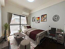 サバアビア・キコ 206 2階1Kのリビング/ダイニング