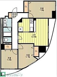 ルミエールM 3LDKの間取図画像