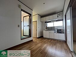 東武伊勢崎線 大袋駅 徒歩7分の賃貸アパート 2階3Kのリビング/ダイニング