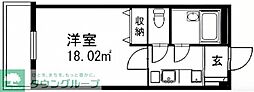 プレステージ蒲生南 2LDKの間取図画像