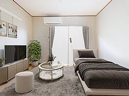 プレジデントうえのだい 102 1階1Kのリビング/ダイニング