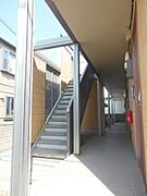 ★共用廊下と階段部分です★