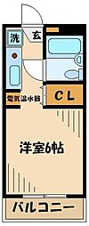 ストークレジデンスナカザワ 1Kの間取図画像