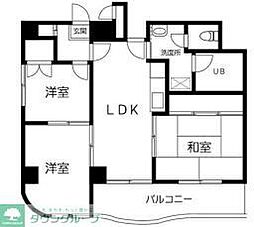 第3小池ビル 3LDKの間取図画像