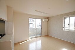 JR南武線 矢野口駅 徒歩6分の賃貸アパート 1階2LDKのリビング/ダイニング