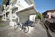 ★屋根付の駐輪場です★