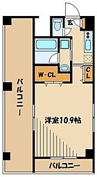 ヴァリエ原町田 1Kの間取図画像