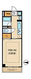 ラ・フォレスタ 1Kの間取図画像