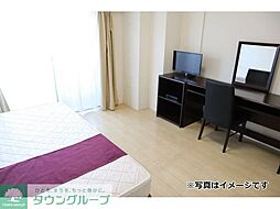 エクセラン松戸II 401 4階1Kのリビング/ダイニング