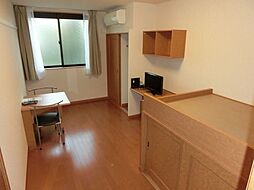 レオパレスクレストタウンＢ 205 2階1Kのリビング/ダイニング