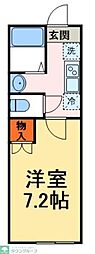 間取図画像 1K