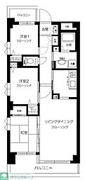 ドエル住吉 3LDKの間取図画像