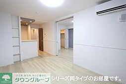 西武新宿線 南大塚駅 徒歩23分の賃貸アパート 3階2LDKのリビング/ダイニング