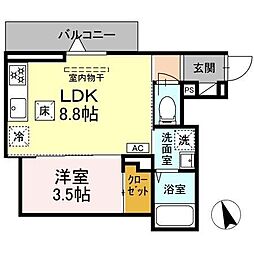 柴崎体育館駅 9.7万円