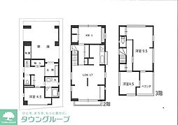 内藤貸家 4LDKの間取り