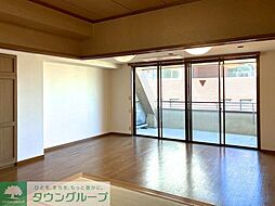 JR中央線 立川駅 徒歩10分の賃貸マンション 3階2LDKのリビング/ダイニング