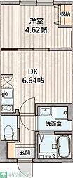 間取図画像 1DK