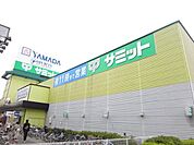 サミットとヤマダ電機 750m