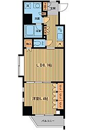 プライムアーバン小金井本町 1LDKの間取図画像