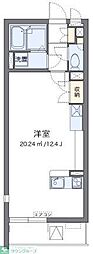 クレイノル　ボヌール白岡 2階ワンルームの間取り
