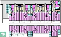Ｗｉｌｌ　Ｇｒａｎｏ岩槻 206 2階1Kの間取り