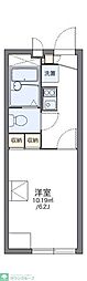 レオパレスすおう 1Kの間取図画像