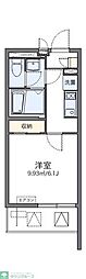 レオネクストルナ大宮 1Kの間取図画像