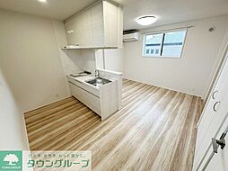 京王線 下高井戸駅 徒歩9分の賃貸アパート 2階1LDKのリビング/ダイニング