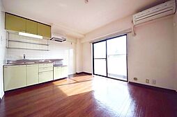 小田急小田原線 千歳船橋駅 徒歩19分の賃貸マンション 6階2DKのリビング/ダイニング