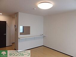 京王相模原線 京王多摩川駅 徒歩11分の賃貸マンション 2階1Kのリビング/ダイニング